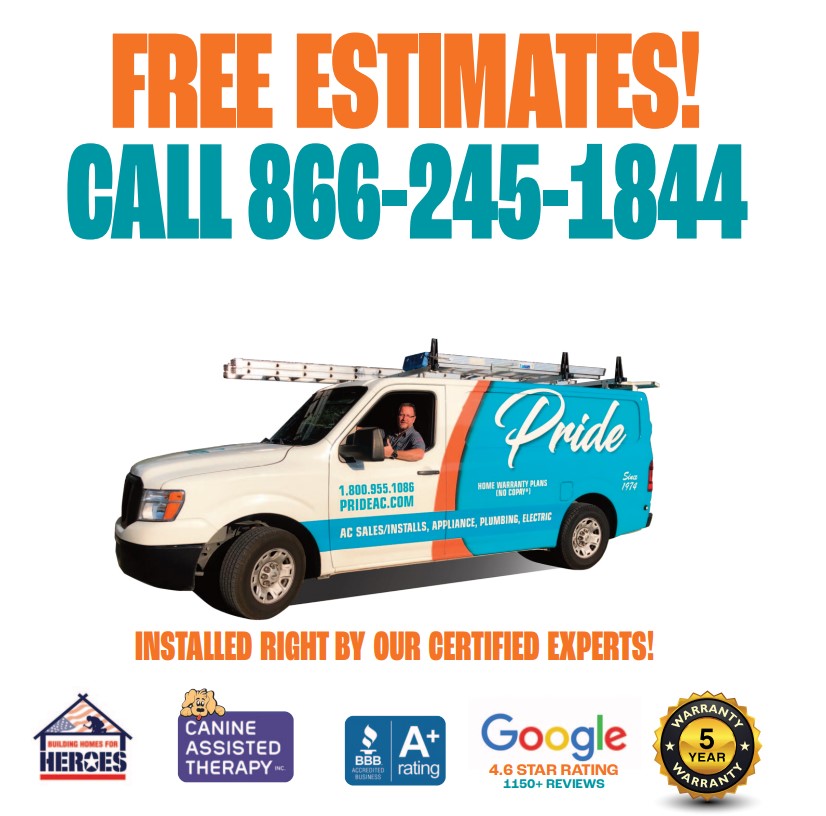 Free estimates, call 866-245-1844.