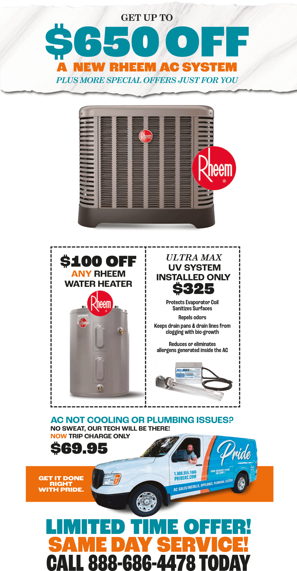 Rheem Spring 2025 Landing Page