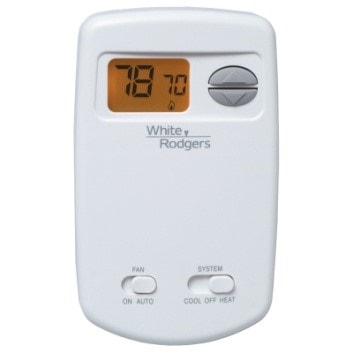Pride Air Conditioning & Plumbing works with White-Rogers 70 Series Non-Programmable Digital Vertical Thermostat in Pompano Beach FL.