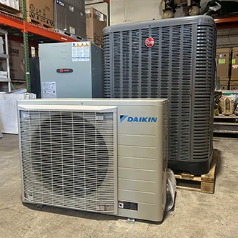 A Pride tech ready to install a new AC in Coconut Creek FL.