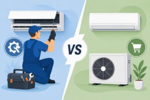 AC Repair Cost vs. New Unit Price: A Side-by-Side Breakdown